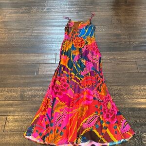 NWT FARM RIO Vintage wave sleeveless maxi size S